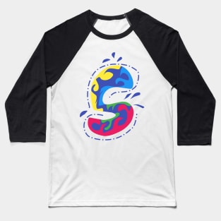 Letter S Baseball T-Shirt